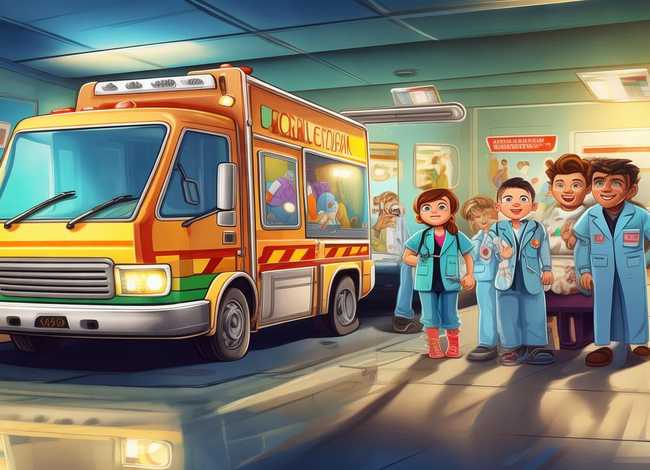 绘本故事《救护车》；绘本故事《救护车》教案反思