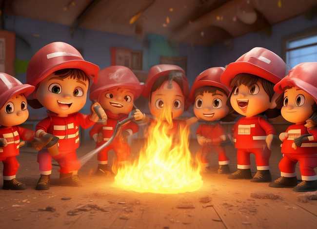 儿童灭火故事大全 - 幼儿园的灭火小故事