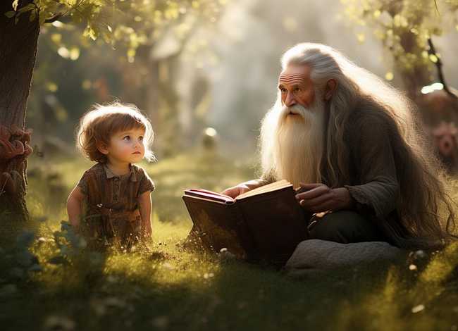 孩童时期听到的一个故事（小时候听到的故事）