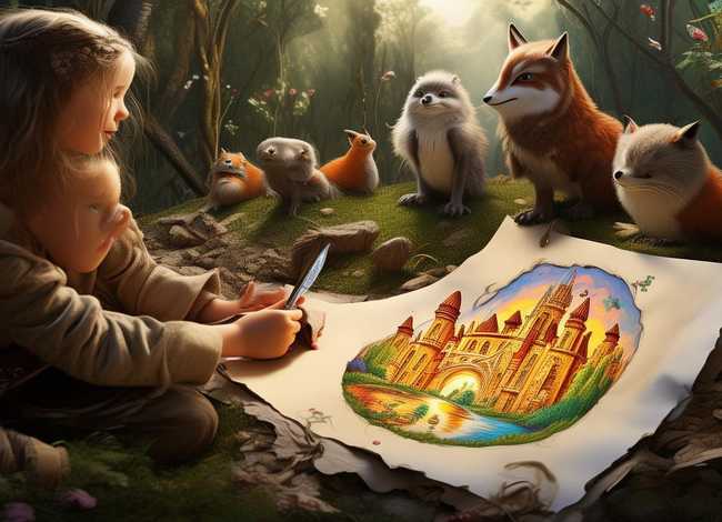 画一张故事的画 画一张故事的画可以怎么画 画一张故事的画 画一张故事的画可以怎么画