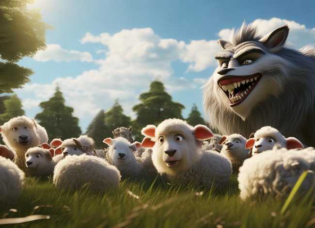 小羊和大灰狼的故事动画片 - 小羊和大灰狼的故事动画片在线观看