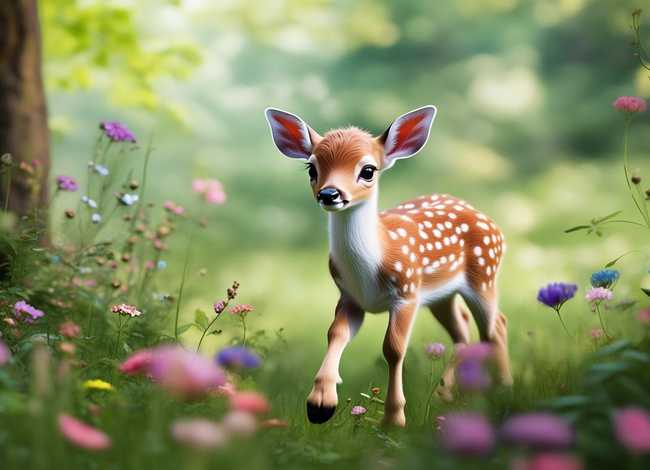 儿童故事小梅花鹿（小梅花鹿的故事）