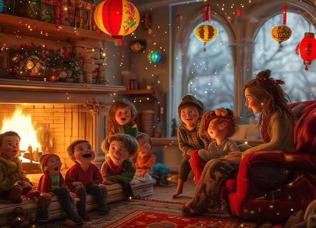 关于过年的故事儿童故事、关于过年的故事幼儿