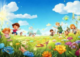 春天的童话故事儿童版，儿歌春天的童话
