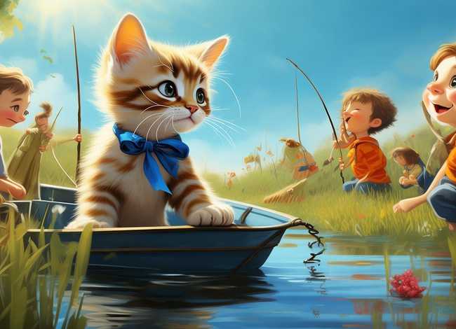 小猫钓鱼故事儿童完整3-6岁（小猫钓鱼的故事完整版）