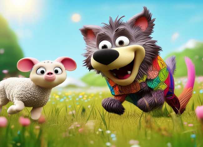 大灰狼与小绵羊的故事（大灰狼与小绵羊的故事搞笑版）