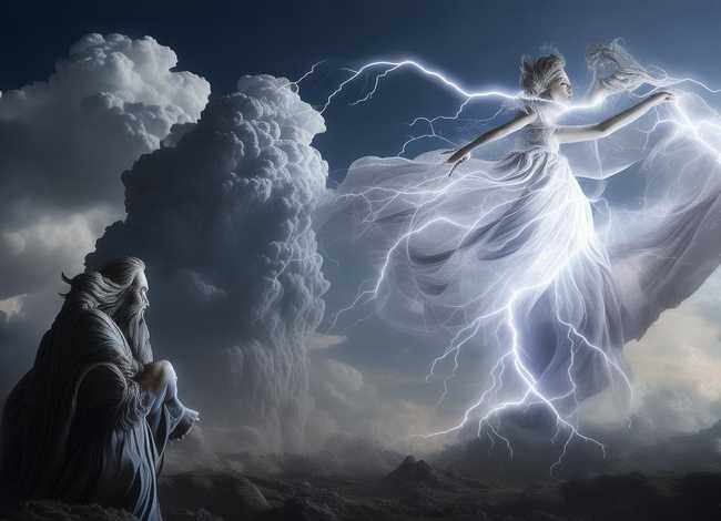 雷公与闪电娘娘的故事教案 - 雷公与闪电娘娘的故事教案设计