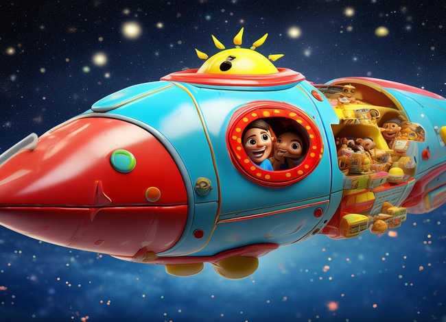 儿童飞船故事简短；飞船绘本故事