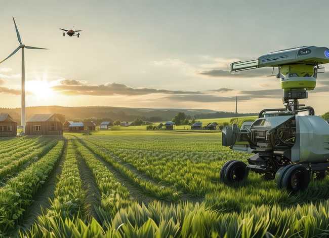 科技乡村主题绘画，科技乡村主题绘画图片