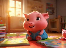英语绘本小故事 - 英语绘本小故事小猪佩奇