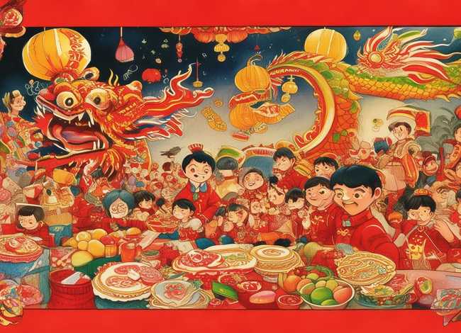 关于过年的儿童绘本故事、关于过年的幼儿绘本故事