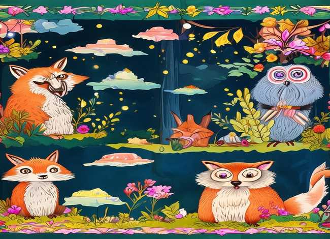 动物童话手抄报的图片，动物童话手抄报的图片怎么画