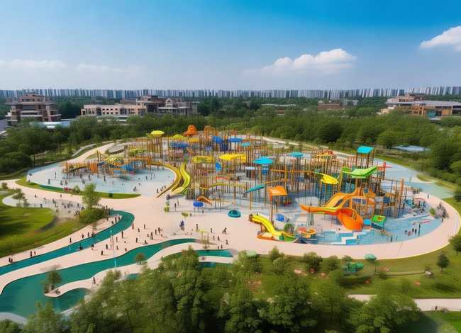 晋城儿童公园鸟瞰图最新版 晋城儿童公园鸟瞰图最新版图片