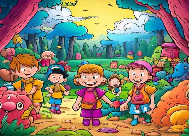 儿童连环画系列图片（儿童连环画系列图片高清）