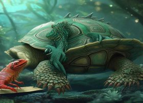 龙王乌龟虾米的故事 龙王乌龟虾米的故事简介