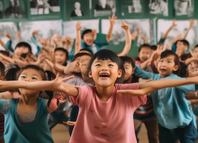 儿童手势舞牢记使命不忘历史视频完整版；不忘初心牢记使命手势舞