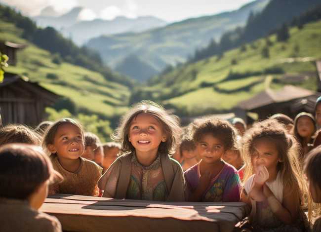 山区儿童的故事 - 关于山区儿童的电影