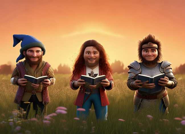 三个好朋友英文故事，三个好朋友英文故事怎么写