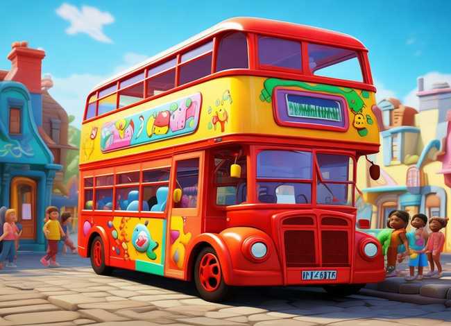 儿童故事公交车的故事 - 关于公交车的故事幼儿故事