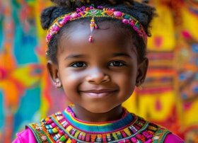 民族儿童简笔画 民族儿童简笔画彩色