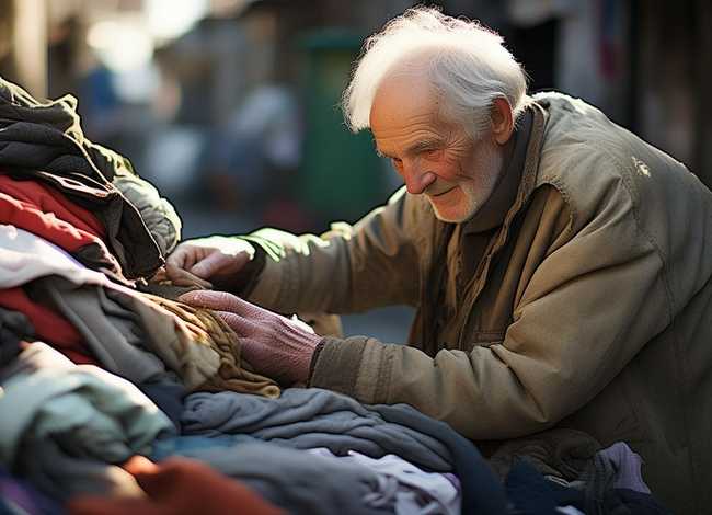 我的故事收旧衣的老伯，我的故事 收旧衣的老伯