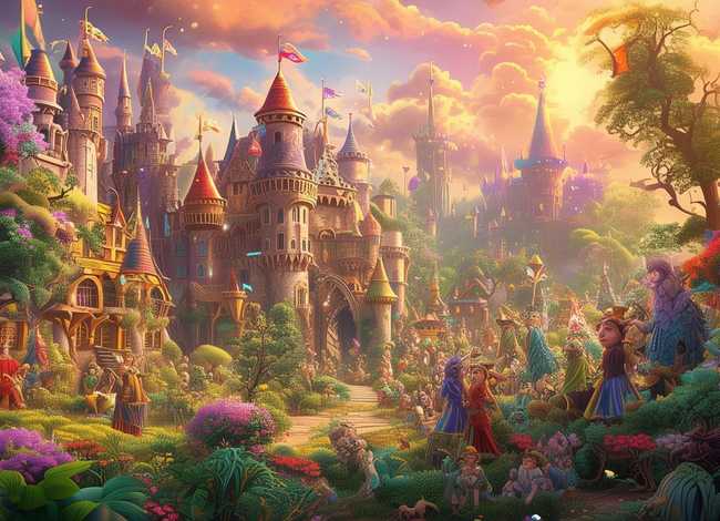 王国童话故事，王国童话王国