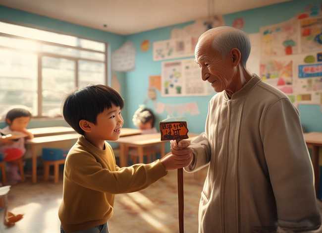 孝德故事幼儿园、幼儿园德育小故事孝敬老人