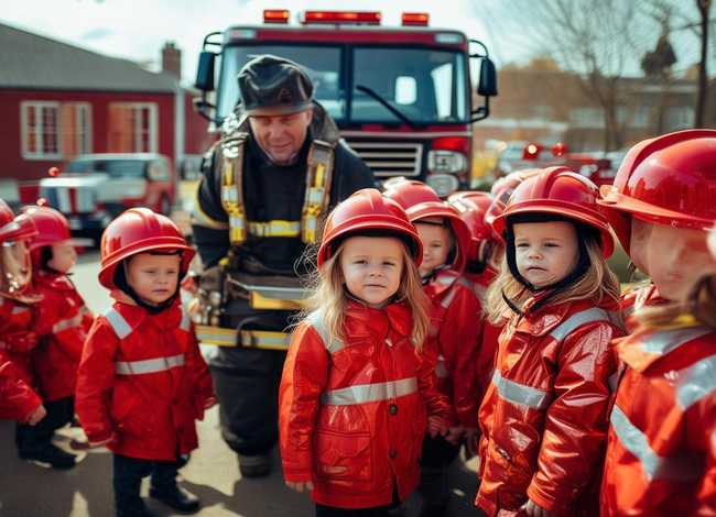 幼儿消防员的故事 幼儿园消防员的故事