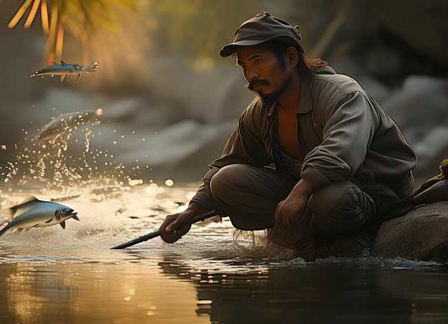 临渊羡鱼寓言故事，临渊羡鱼典故故事