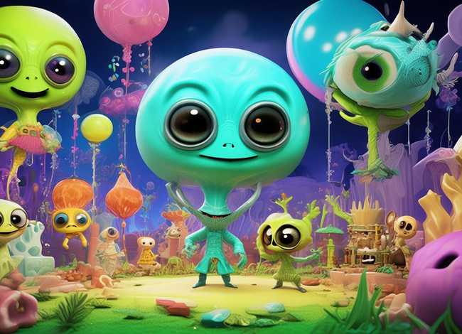 外星人故事儿童版、外星人的幼儿故事