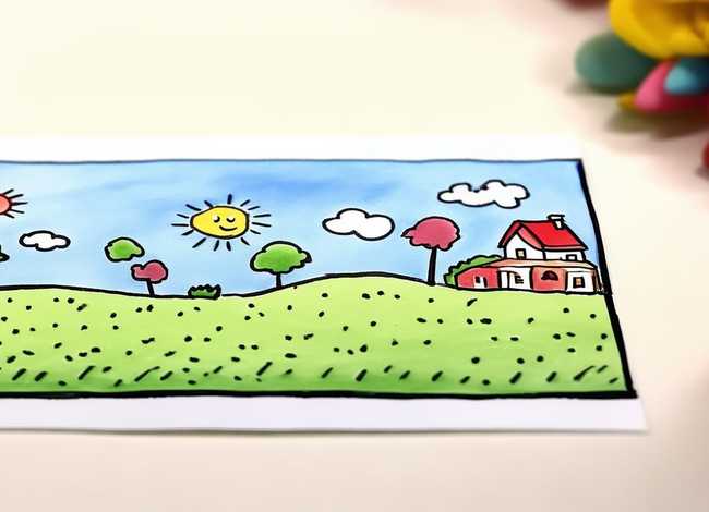 图画小故事很简单的；图画小故事很简单的画