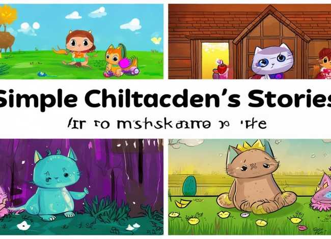 儿童故事连环画简单又漂亮 4个简单幼儿故事连环画