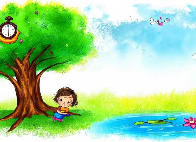 关于忍耐的儿童画（关于忍耐的儿童画图片）