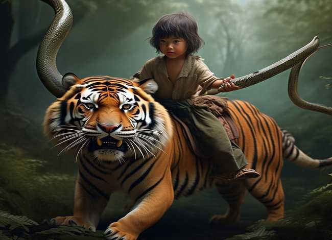 握蛇骑虎儿童故事(握蛇骑虎典故) 握蛇骑虎儿童故事(握蛇骑虎典故)