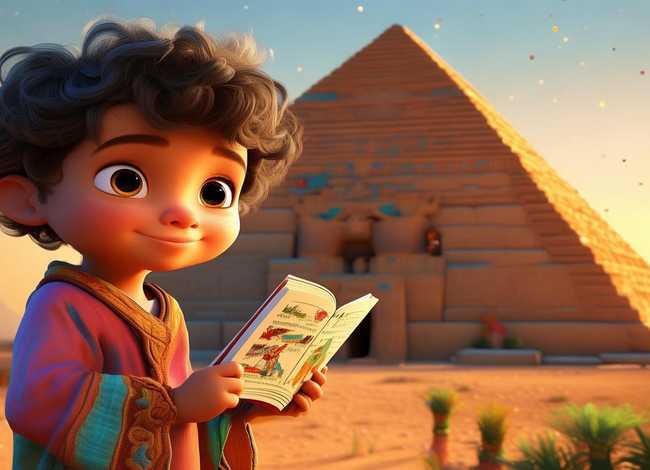 金字塔的绘本故事（金字塔的绘本故事图片）