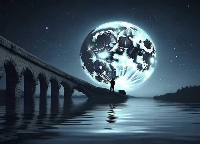 月亮传说的故事50字，关于月亮的传说故事50字