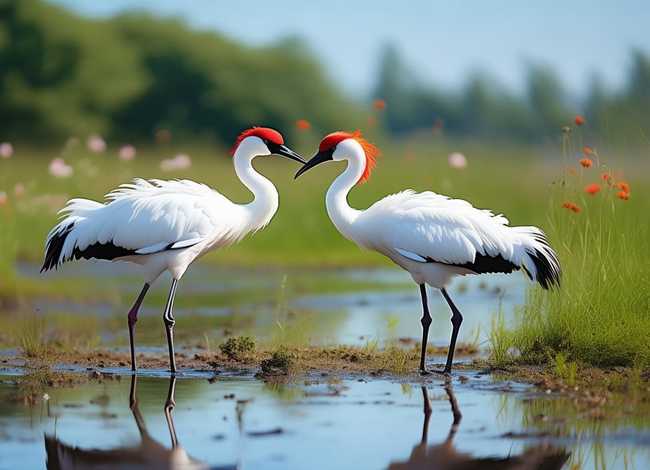 可爱的丹顶鹤故事，可爱的丹顶鹤故事简介