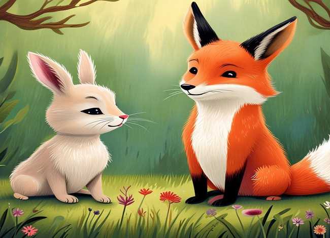 兔子和狐狸的故事儿童绘本（兔子和狐狸的故事告诉我们什么道理）