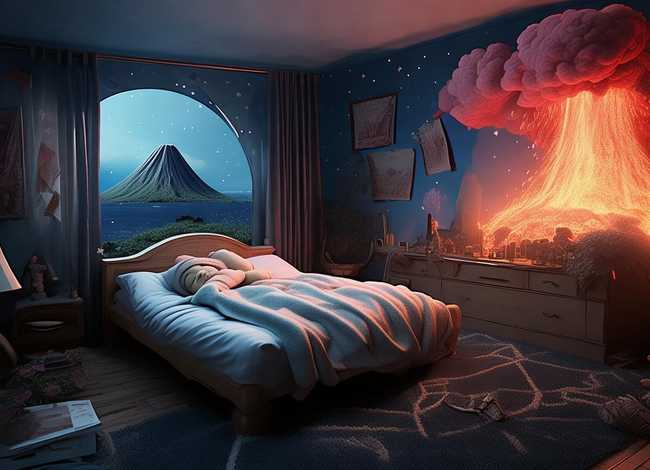 火山爆发睡前故事，火山爆发睡前故事大全