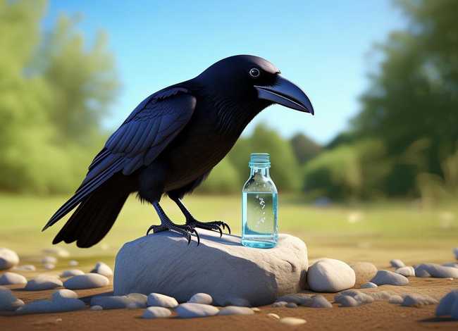 小故事乌鸦喝水（小故事乌鸦喝水的故事）