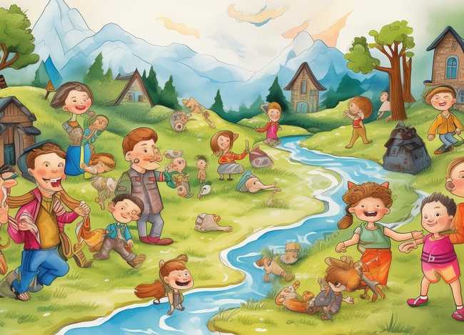 中英文儿童故事文字版，中英文故事幼儿故事