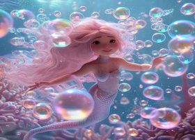 泡泡美人鱼动画视频 泡泡美人鱼动画片视频