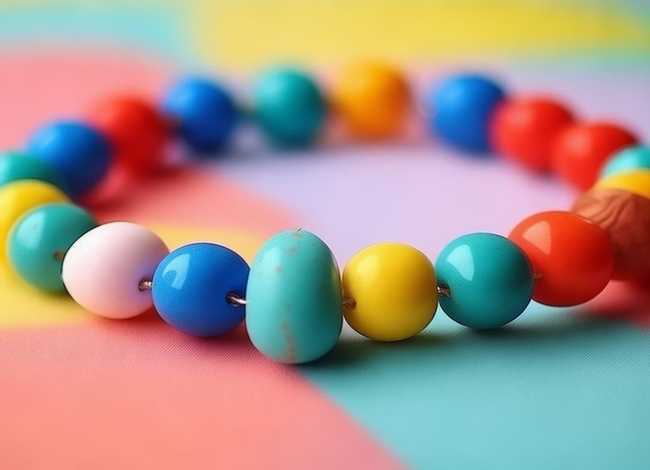 儿童串珠项链，儿童串珠项链绳子最简单