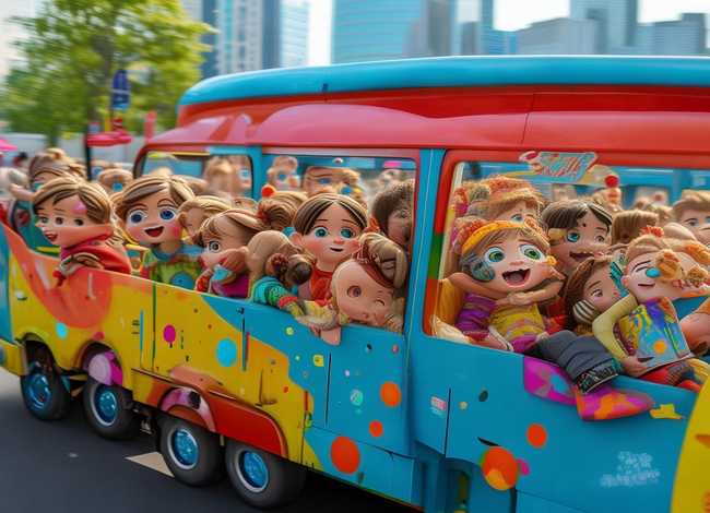 公交车儿童故事在线听 幼儿公交车的故事