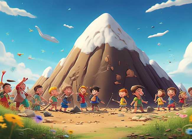 愚公移山儿童版,愚公移山儿童版动画 愚公移山儿童版,愚公移山儿童版动画