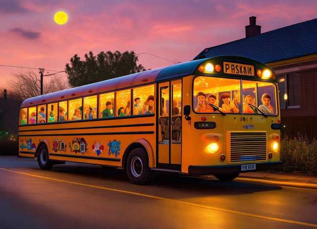 关于校车的睡前故事、关于校车的睡前故事短篇