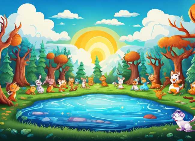 幼儿故事连环画4幅图、幼儿故事连环画4幅图片