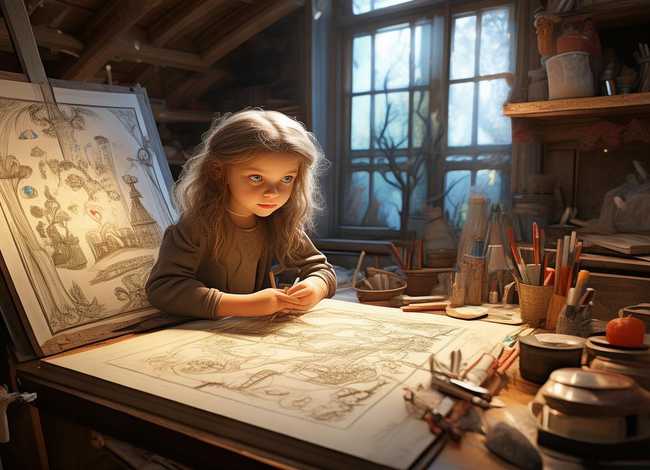 怎么画故事啊，怎么画故事啊图片