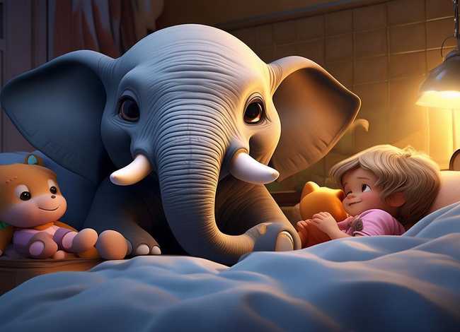 大象故事儿童睡前收听（大象的故事睡前故事在线听）