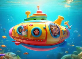 潜水艇儿童科普；儿童版潜水艇